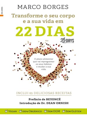 cover image of Transforme o Seu Corpo e a Sua Vida em 22 Dias